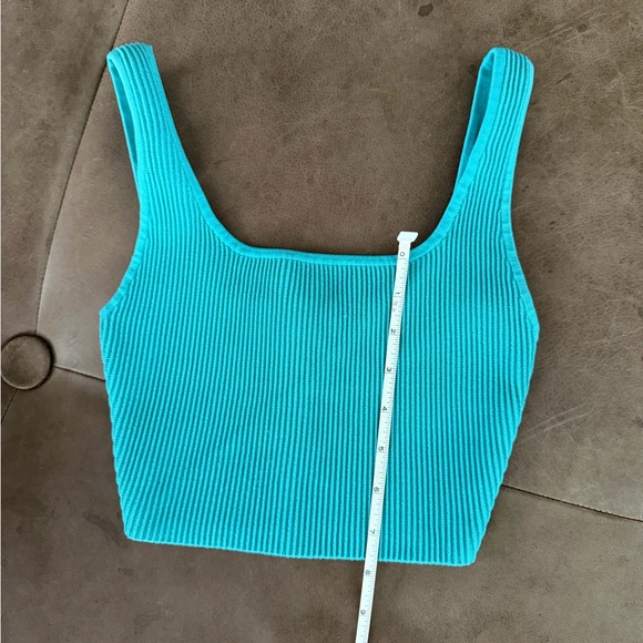 Aritizia Babaton Contour Tank Top | XS | Turquoise/Teal - Picture 8 of 11